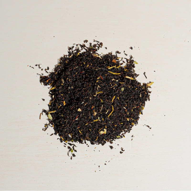 Voodoo Tea|1 oz loose tea sample|4 oz bag loose tea|4 oz tin of loose tea|8 oz bag of loose tea|16 oz bag loose tea