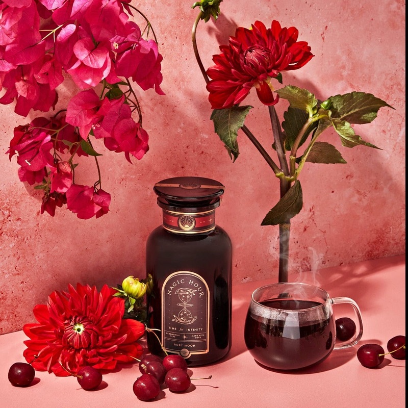 Ruby Moon : Hibiscus Elderberry Tea