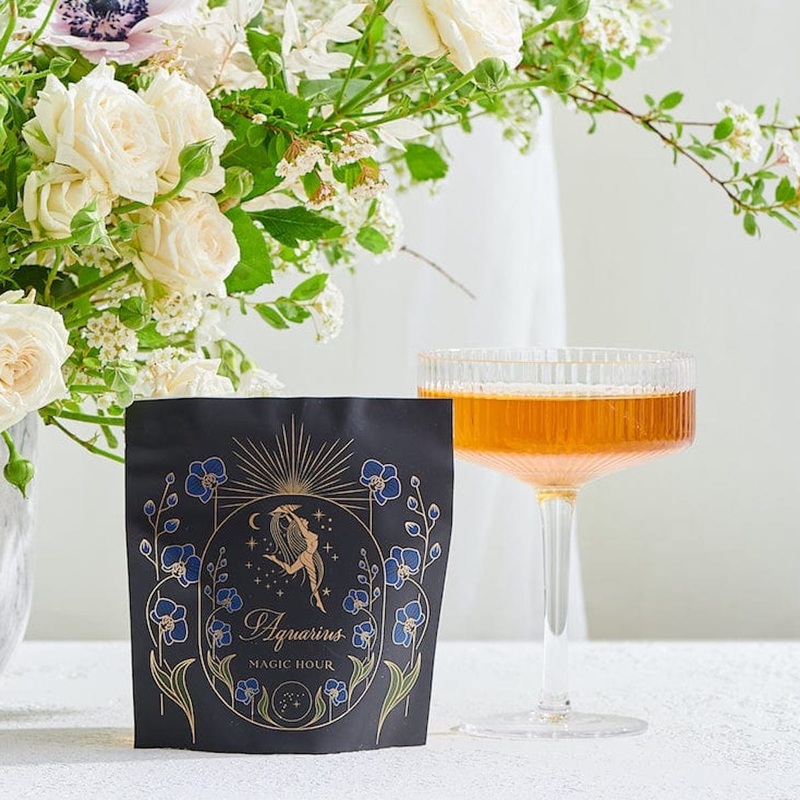 Aquarius: Visionary Goddess Tea Sampler Pouch
