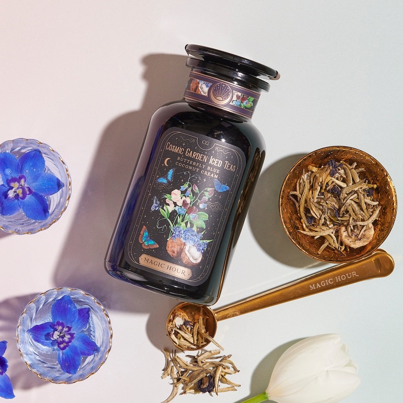 Butterfly Blue Coconut Cream Iced White Tea