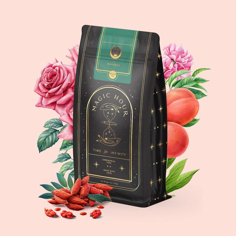Renewal: Peach-Goji-Rose Oolong Tea Refill Pouch