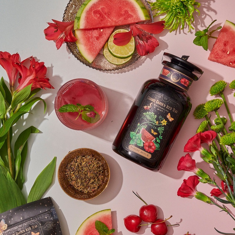 Watermelon Mint Herbal Iced Tea