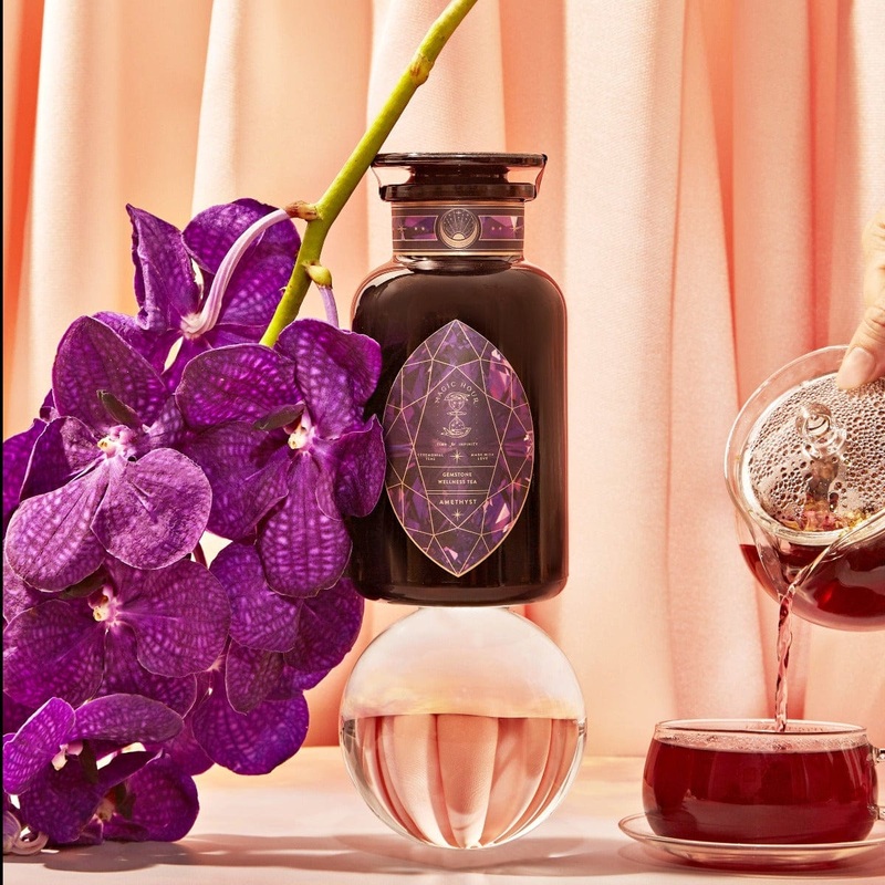 Amethyst: Strawberry-Passionfruit Gemstone Wellness Tea Case Packs