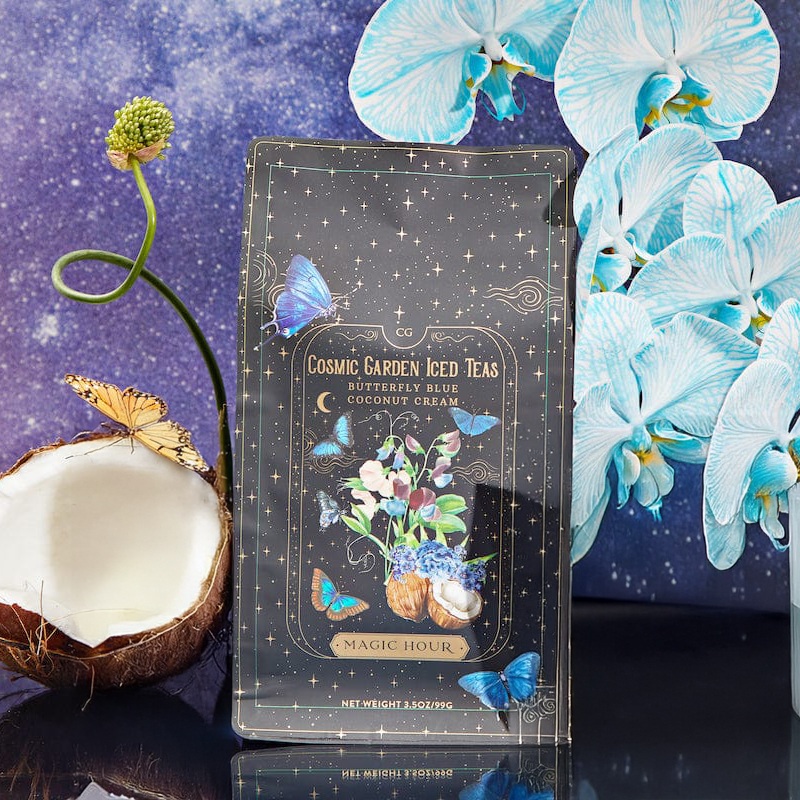 Butterfly Blue Coconut Cream Iced White Tea Refill Pouch