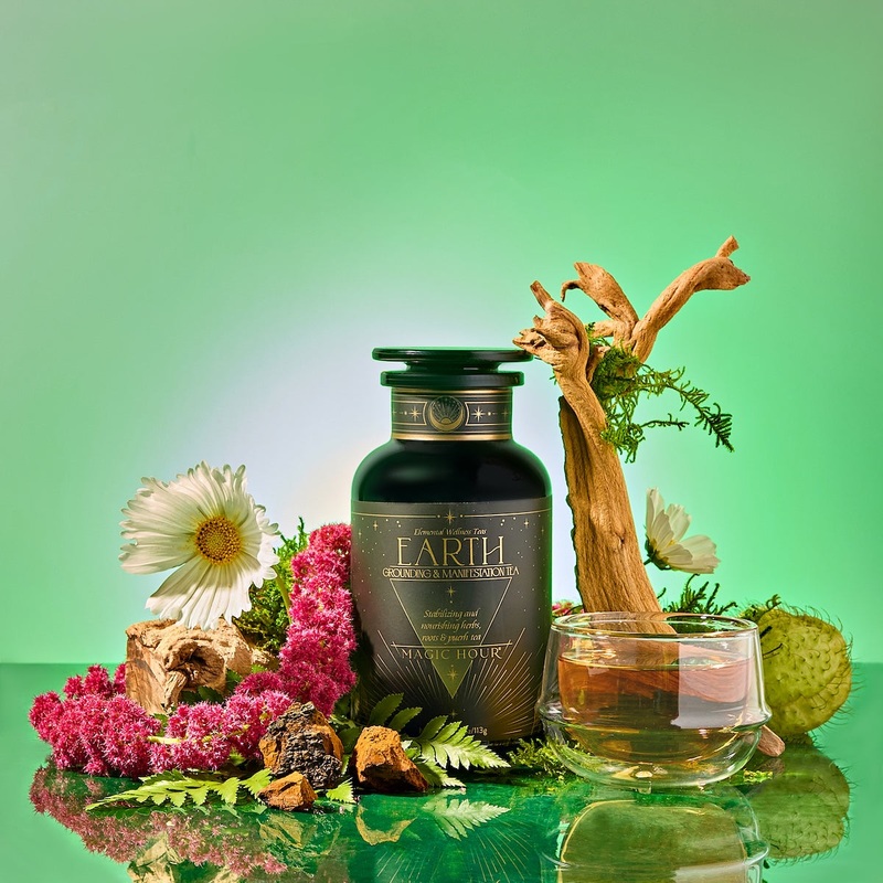 Earth: Stabilizing and Nourishing Herbs, Roots, and Puerh tea