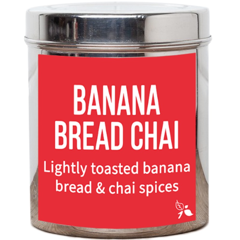 Banana Bread Chai|Loose Leaf|50g Pouch (25 Cups)|150g Pouch (75 Cups)|300g Pouch (150 Cups)|20g Pouch (10 Cups)