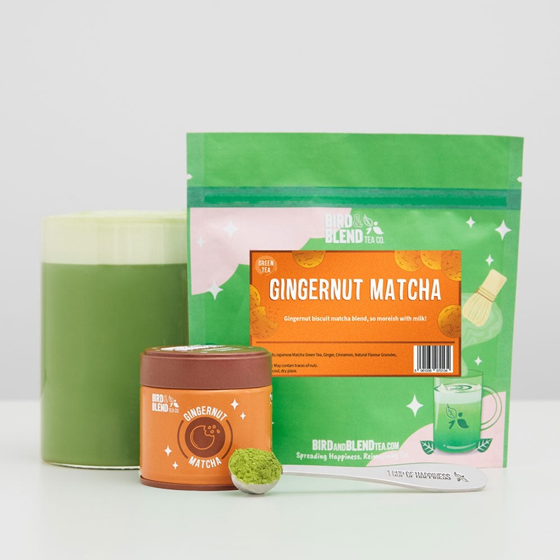 Gingernut Matcha|30g Tin|100g Refill Pouch