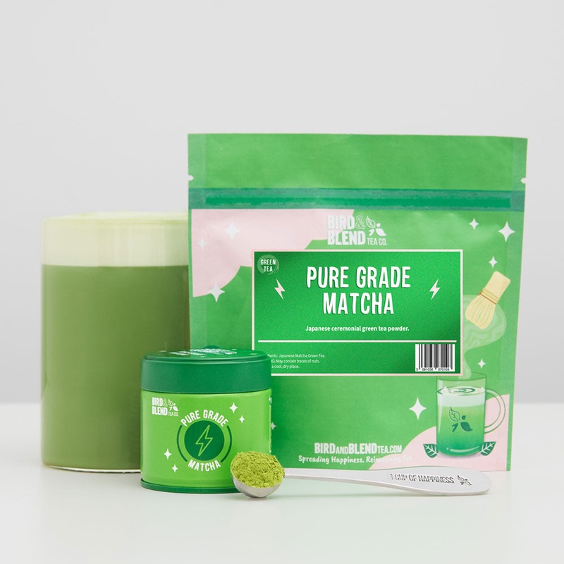 Pure Grade Ceremonial Matcha|30g Tin|100g Refill Pouch