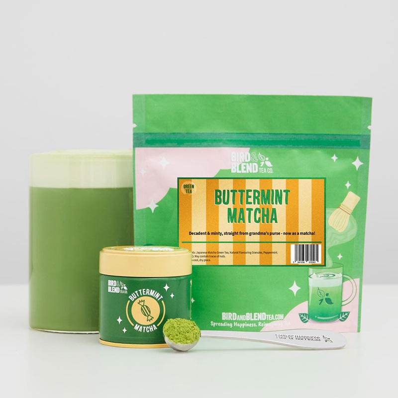 Buttermint Matcha|30g Tin|100g Refill Pouch