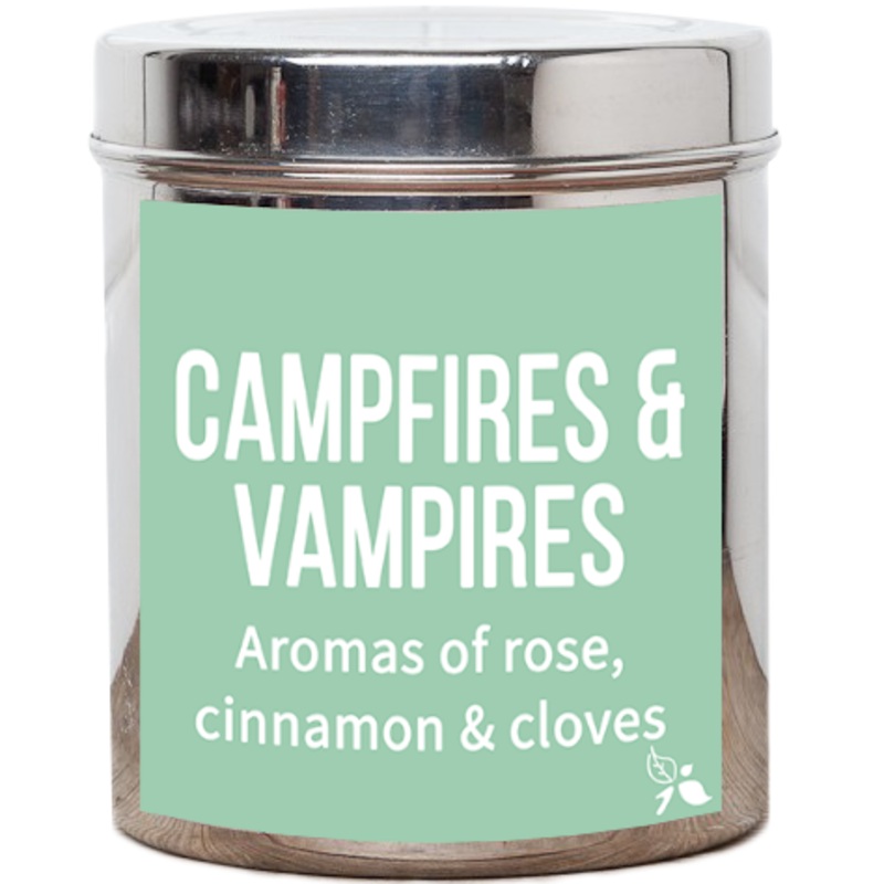 Campfires & Vampires Tea|Loose Leaf|50g Pouch (25 Cups)|150g Pouch (75 Cups)|300g Pouch (150 Cups)|20g Pouch (10 Cups)