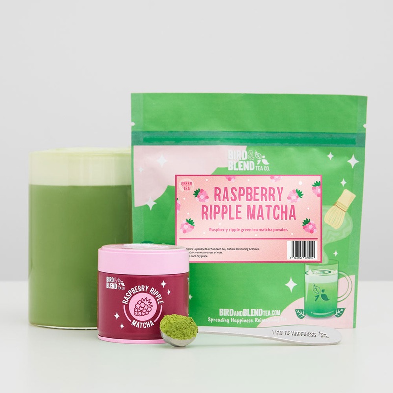 Raspberry Ripple Matcha|30g Tin|100g Refill Pouch