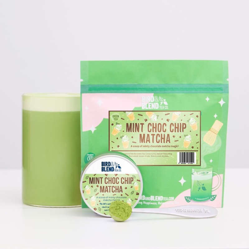 Mint Choc Chip Matcha|30g Tin|100g Refill Pouch