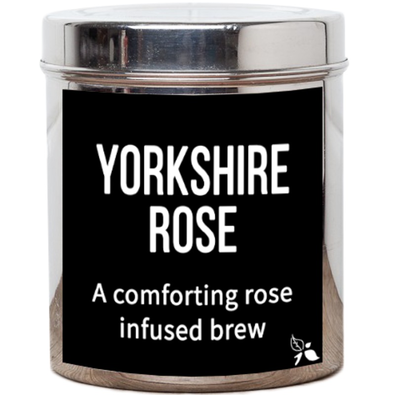 Yorkshire Rose Tea|Loose Leaf|50g Pouch (25 Cups)|150g Pouch (75 Cups)|300g Pouch (150 Cups)|20g Pouch (10 Cups)