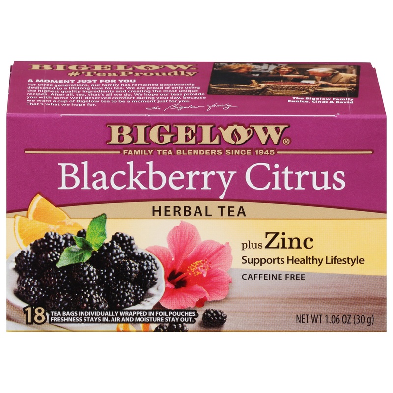 Blackberry Citrus Plus Zinc Herbal Tea