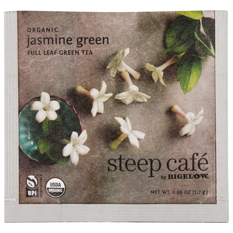 organic jasmine full leaf green tea
