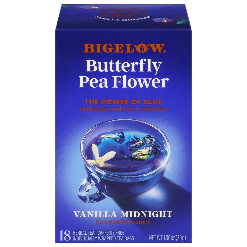 Butterfly Pea Flower Vanilla Midnight Herbal Tea