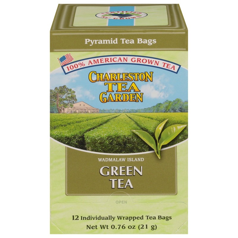 Wadmalaw Island Green Tea Pyramid Bags