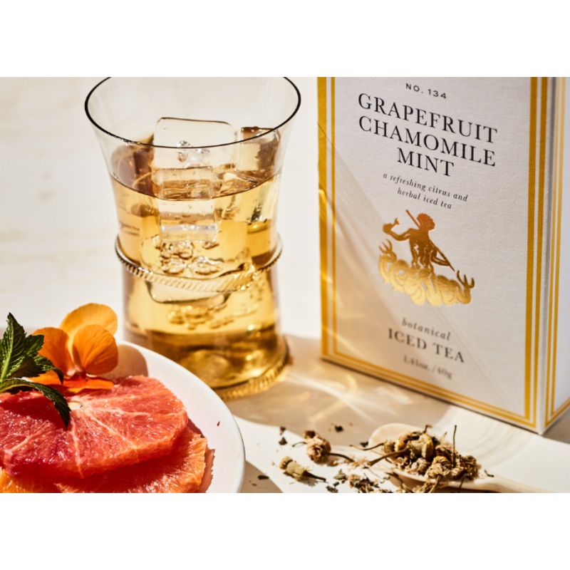 No. 134, Grapefruit Chamomile Mint, Iced Tea