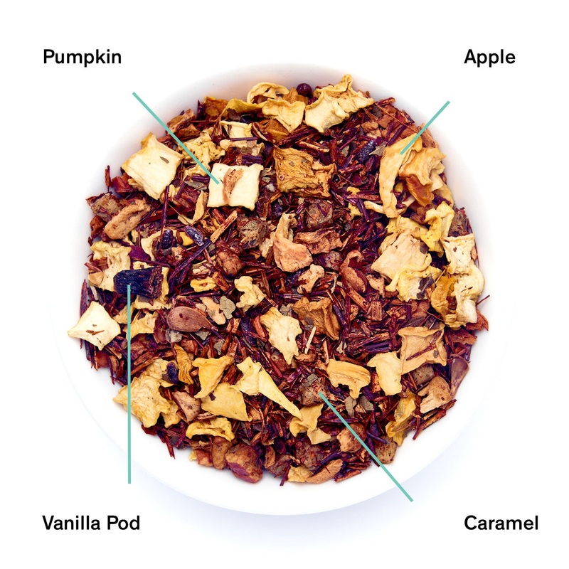 Psychocandy – Roasted Pumpkin Caramel Rooibos Tea (Caffeine Free)