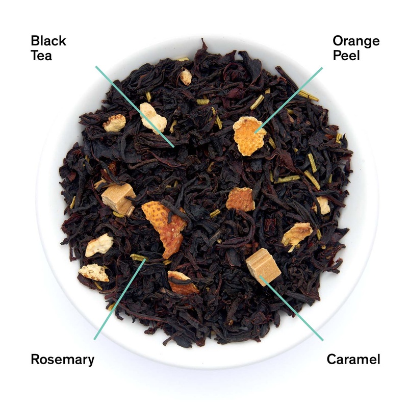 Gold Rush – Orange Rosemary Caramel Black Tea