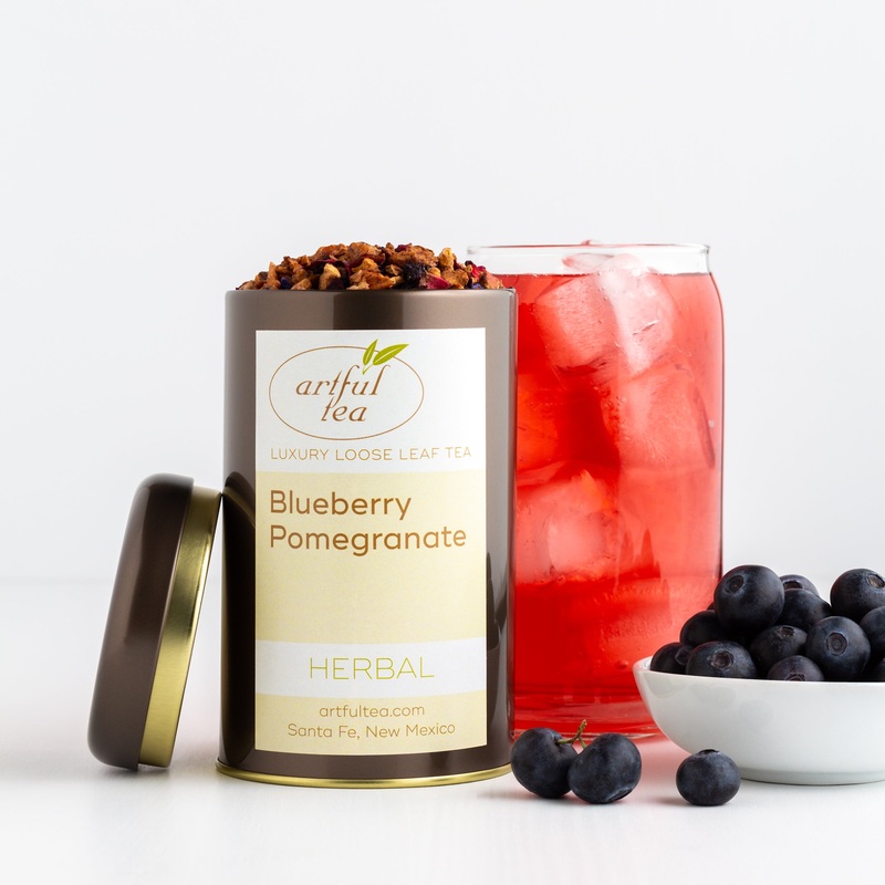 Blueberry Pomegranate Herbal Tea