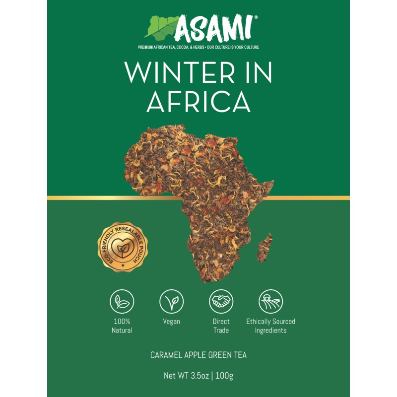 Caramel Apple Green Tea | Winter in Africa