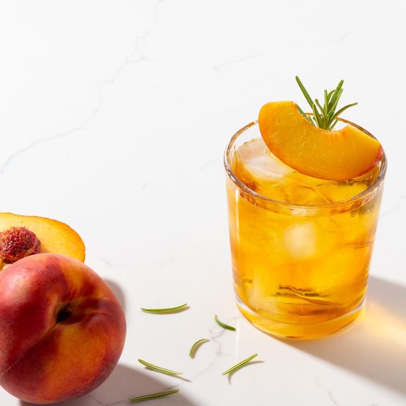 Peach Rooibos Herbal Tea|3.5 oz Tin – $18|3.5 oz Kraft Bag – $14|7 oz Kraft Bag – $26|14 oz Kraft Bag – $48