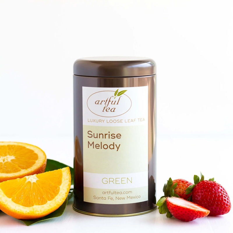 Sunrise Melody Green Tea|Small – 3 oz Kraft Bag|Small – 3 oz Tin|Medium – 6 oz Kraft Bag|Large – 12 oz Kraft Bag