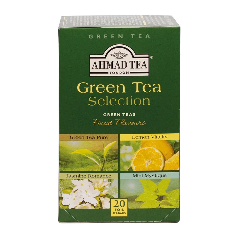 Green Tea Selection of 4 Green Teas – 20 Foil