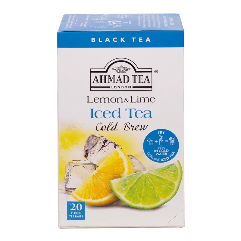 Lemon & Lime Cold Brew Iced Tea – 20 Foil