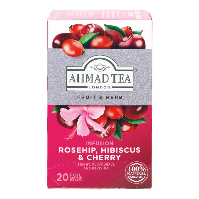 Rosehip, Hibiscus & Cherry Infusion – 20 Foil