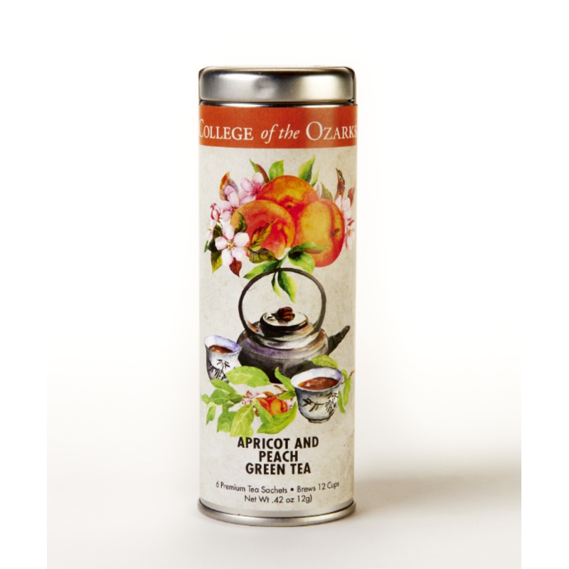 Apricot and Peach Tree Green Tea 6pk