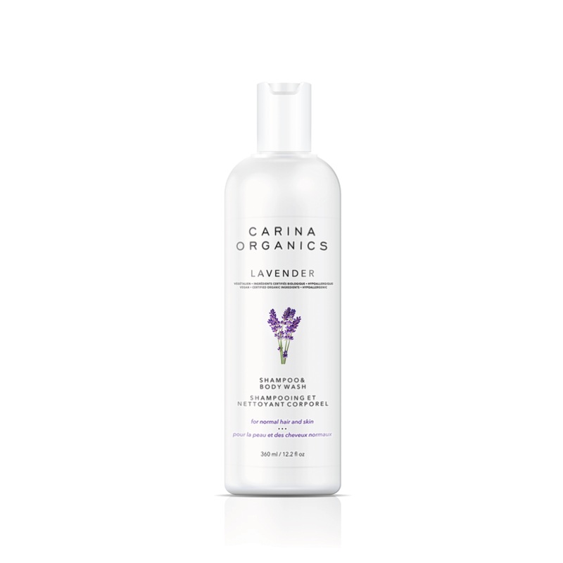 Shampoo & Body Wash – Lavender 360ml